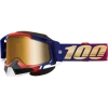 100% Racecraft 2 Snowmobile Goggles With Mirrored Lens-Red/White/Blue -100percent Shop 136738