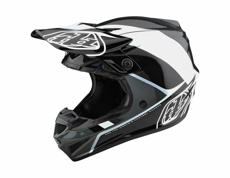 TROY LEE DESIGNS SE4 POLYACRYLITE HELMET W/MIPS BETA SILVER 3 TROY LEE DESIGNS SE4 POLYACRYLITE HELMET W/MIPS BETA SILVER