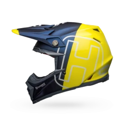 Bell Moto-9 Flex Husqvarna Gotland Helmet -100percent Shop 250040000100000001 husqvarna gotland matte gloss blue hi viz 5