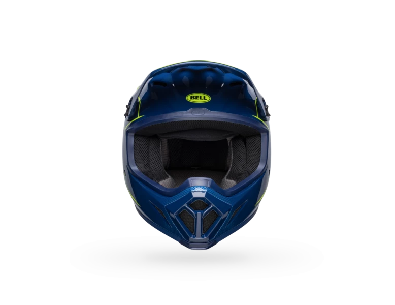 Bell MX-9 Mips Zone Gloss Navy/Retina Helmet 4 Bell MX-9 Mips Zone Gloss Navy/Retina Helmet - Image 2