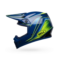Bell MX-9 Mips Zone Gloss Navy/Retina Helmet 10 Bell MX-9 Mips Zone Gloss Navy/Retina Helmet -100percent Shop 250040000300000004 zone gloss navy retina 5