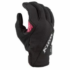 Klim Women's Versa Glove 10 Klim Women's Versa Glove -100percent Shop 3170 000 black knockout pink 01