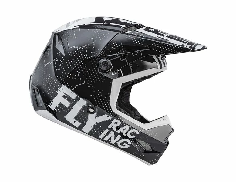 Fly Racing Kinetic Scan Youth MX Helmet 4 Fly Racing Kinetic Scan Youth MX Helmet - Image 2