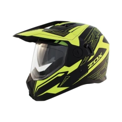 Zox Vertex Full Face Crusade Helmet -100percent Shop 88 34471 zox dual sport yellow hvz side view 0buiwac0xpewodsc