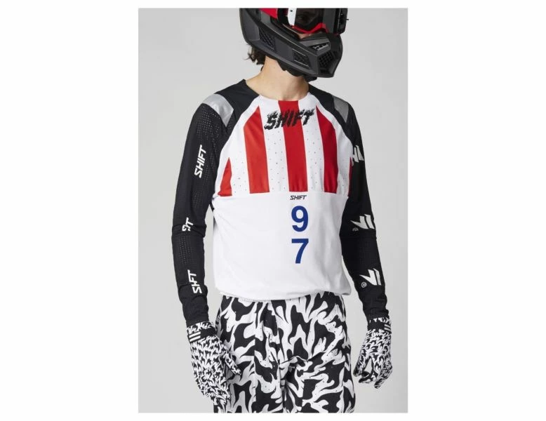 Shift Blue Label Flame Jersey 4 Shift Blue Label Flame Jersey - Image 2