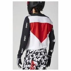 Shift Blue Label Flame Jersey 7 Shift Blue Label Flame Jersey -100percent Shop blue label flame jersey white black 26269 058 s 2