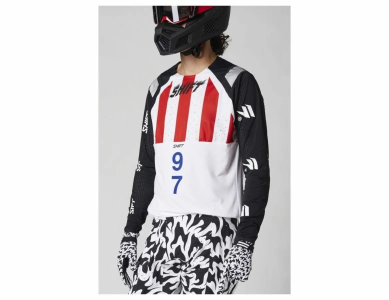 Shift Blue Label Flame Jersey 3 Shift Blue Label Flame Jersey