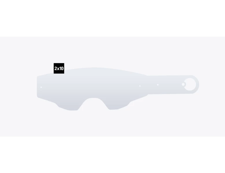 Spy Optic Spy+ Foundation Tear-offs (2 X 10 Pk) 3 Spy Optic Spy+ Foundation Tear-offs (2 X 10 Pk)