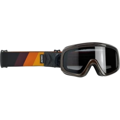 Biltwell Overland 2.0 Tri-Stripe Goggles -100percent Shop d tri stripe gold rust brown