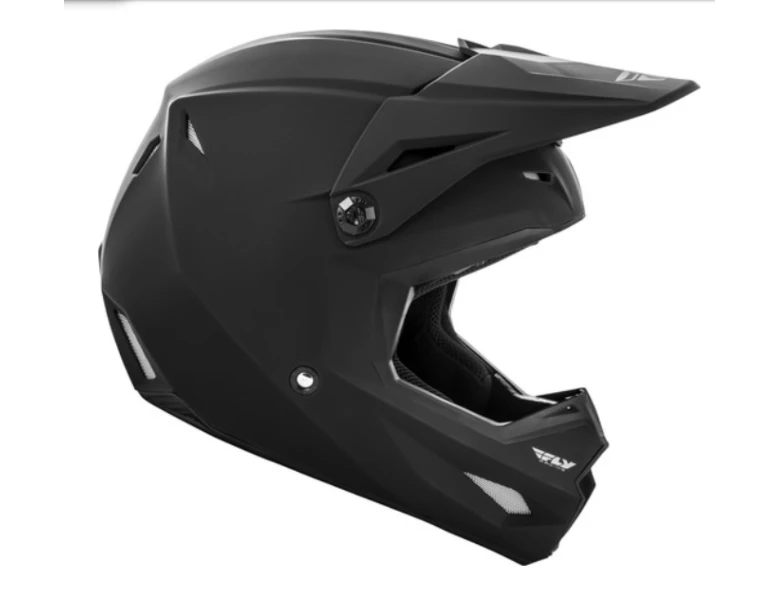 Fly Racing Youth Kinetic Solid Helmet 6 Fly Racing Youth Kinetic Solid Helmet - Image 4