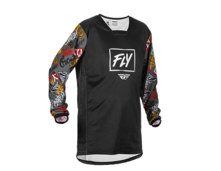 Fly Racing Youth Kinetic Rebel Racewear Jersey 3 Fly Racing Youth Kinetic Rebel Racewear Jersey