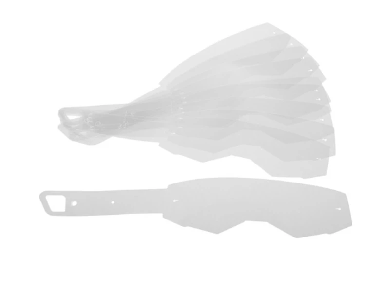 Fly Racing Zone/Focus Goggle Tear-Offs - 10 Pack 3 Fly Racing Zone/Focus Goggle Tear-Offs - 10 Pack