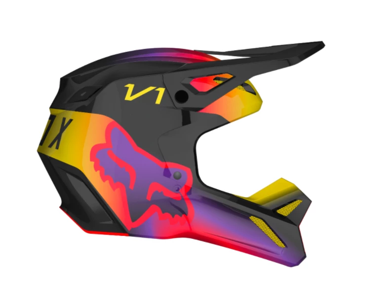 Fox V1 Toxsyk Helmet 8 Fox V1 Toxsyk Helmet - Image 6