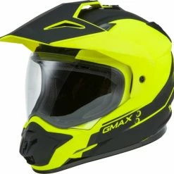 GMax GM11 Scud Dual Sport Helmet -100percent Shop gm11 matte hivis 2 befjxrtvinufkimt