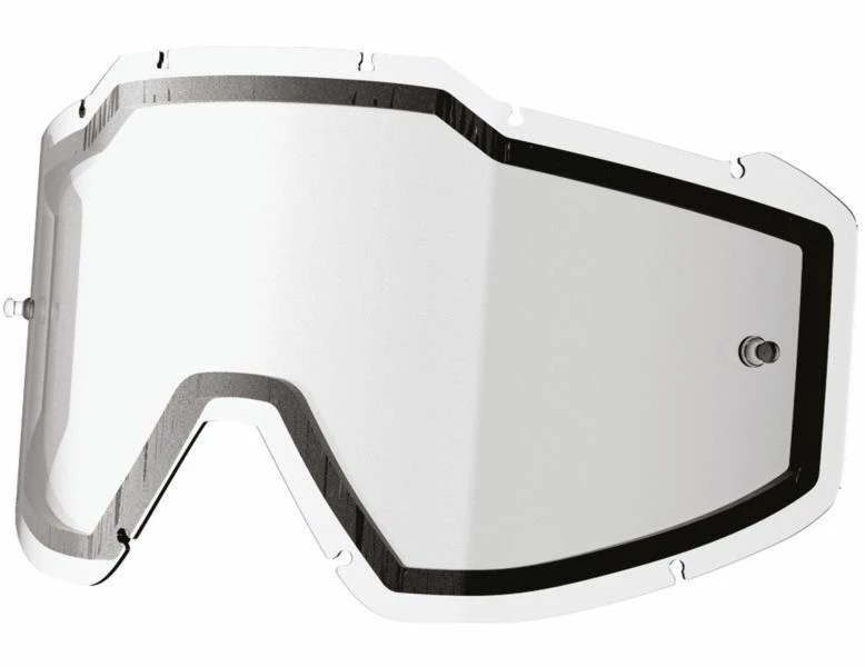 Shot Assault/Iris Goggle Replacement Clear Anti-Fog Double Lens 3 Shot Assault/Iris Goggle Replacement Clear Anti-Fog Double Lens