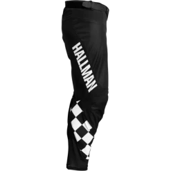 Thor Hallman Differ Cheq Pants -100percent Shop thor hallman differ cheq pants black white side