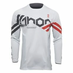 Thor Youth Pulse Cube Jersey -100percent Shop thor pulse cube jersey grey red
