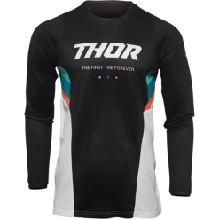 Thor Pulse React Jersey 10 Thor Pulse React Jersey -100percent Shop thor pulse react white black jersey 2