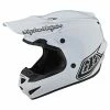 Troy Lee Designs SE4 Polyacrylite Helmet MIPS Mono White -100percent Shop tld m21f se4pa mono wht 01 2000x