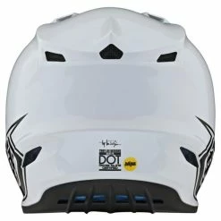 Troy Lee Designs SE4 Polyacrylite Helmet MIPS Mono White -100percent Shop tld m21f se4pa mono wht 04 2000x