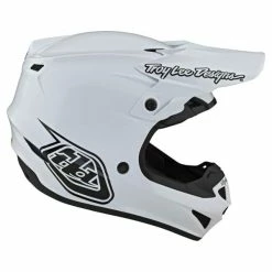 Troy Lee Designs SE4 Polyacrylite Helmet MIPS Mono White -100percent Shop tld m21f se4pa mono wht 06 2000x
