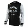 Troy Lee Designs Scout GP Ride On Jersey 2 Troy Lee Designs Scout GP Ride On Jersey -100percent Shop tld m23 scoutgp jersey rideon blkwht 01 l