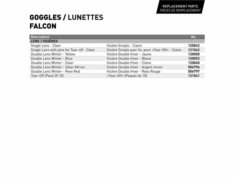 CKX Falcon Goggles, Summer Black 7 CKX Falcon Goggles, Summer Black - Image 5