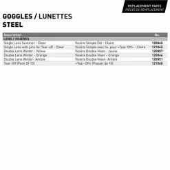 CKX Steel Goggles, Summer Black -100percent Shop v 1web 600 sip sipieces ckx lu steel 2