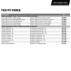 CKX TX019Y Off-Road Helmet Force - Without Goggle 13 CKX TX019Y Off-Road Helmet Force - Without Goggle -100percent Shop v 1web 600 sip sipieces ckx tx019yforce 1