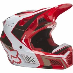 Fox Racing V3 RS Mirer Helmet -100percent Shop v3 rs mirer helmet hi viz red 28028 110 s