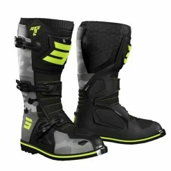 Shot Youth Race 2 Boot -100percent Shop youth race 2 mx boots camo hi viz yellow 244 03350 2
