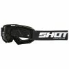 Shot Rocket Kids Goggles -100percent Shop youth rocket goggles gloss black clear lens 244 03318